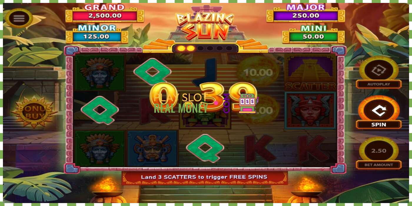 Slot Blazing Sun za skutočné peniaze, obrázok - 3