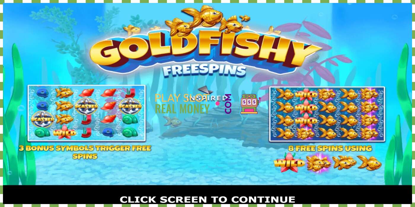 Слот Gold Fishy Free Spins на реальные деньги, картинка - 1