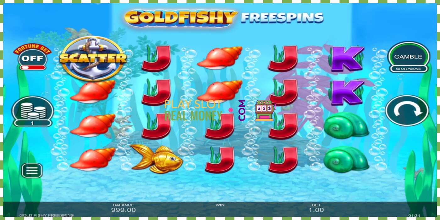 Слот Gold Fishy Free Spins на реальные деньги, картинка - 2