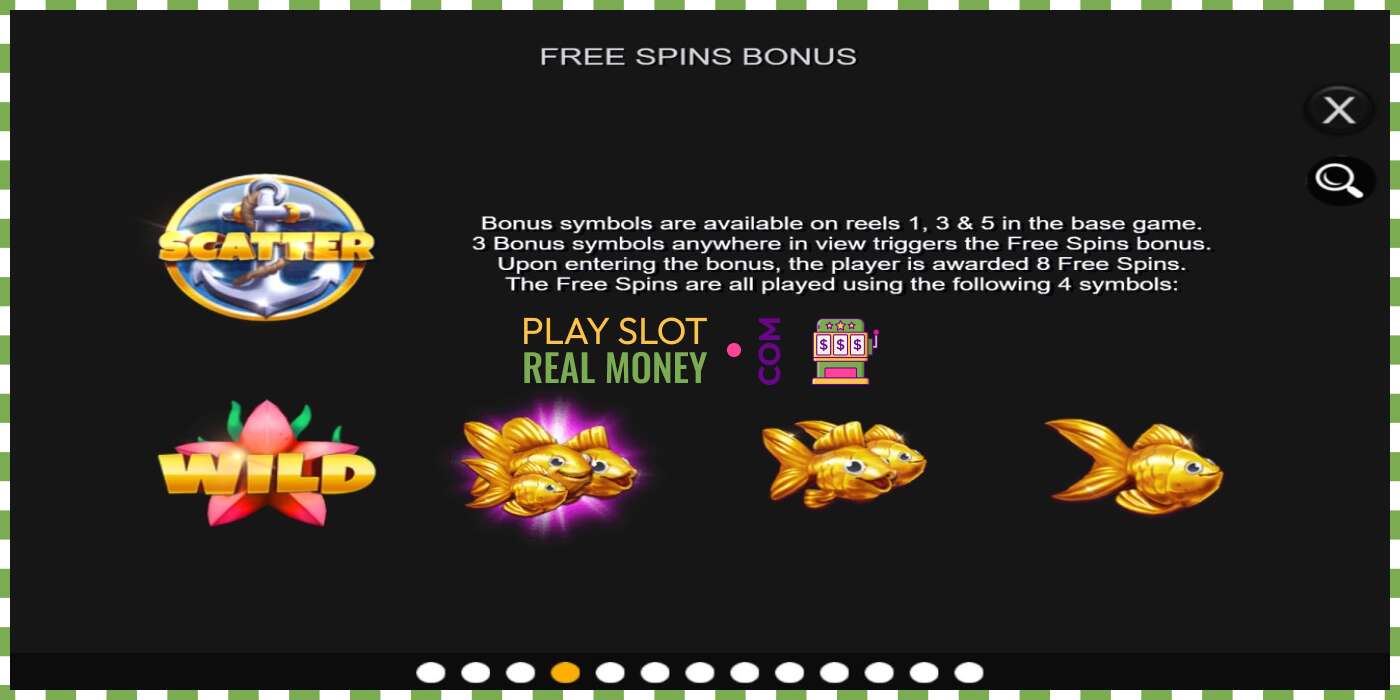 Слот Gold Fishy Free Spins на реальные деньги, картинка - 5