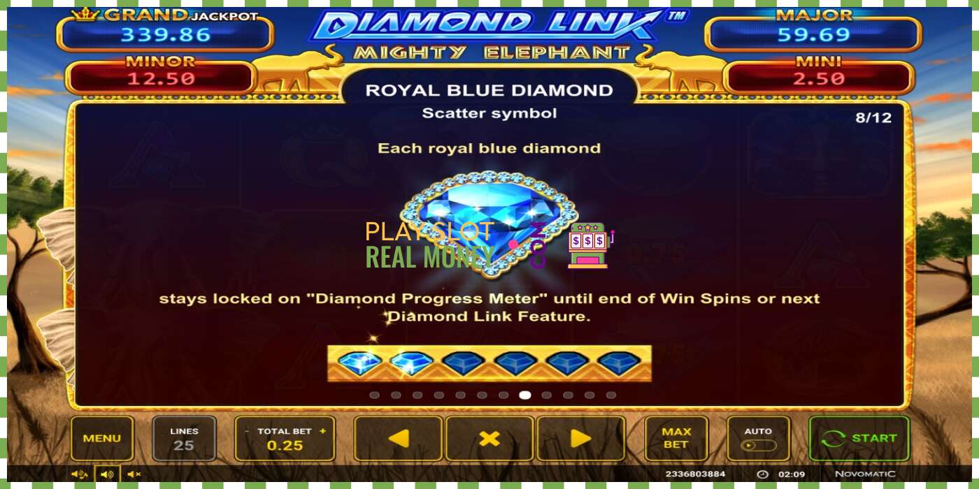 Слот Diamond Link: Mighty Elephant на реальные деньги, картинка - 6