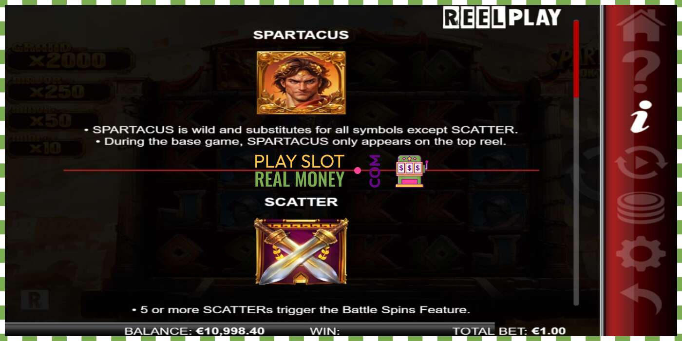 Slot Spartacus 10K Ways za skutočné peniaze, obrázok - 4