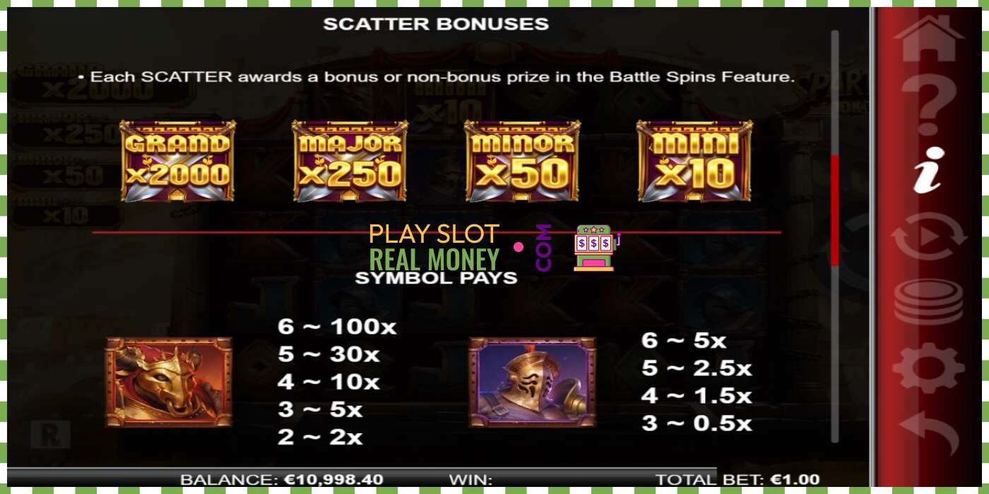 Slot Spartacus 10K Ways za skutočné peniaze, obrázok - 5