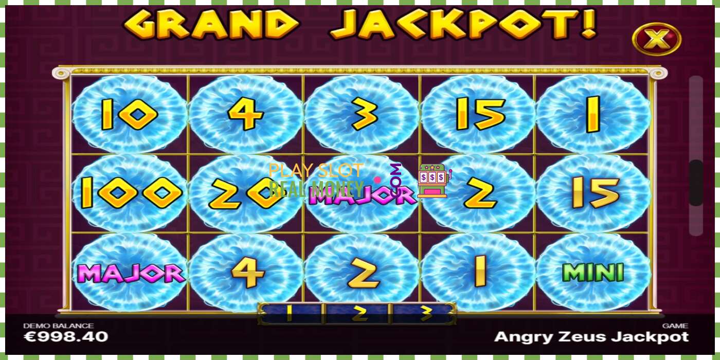 Слот Angry Zeus Jackpot на реальные деньги, картинка - 7