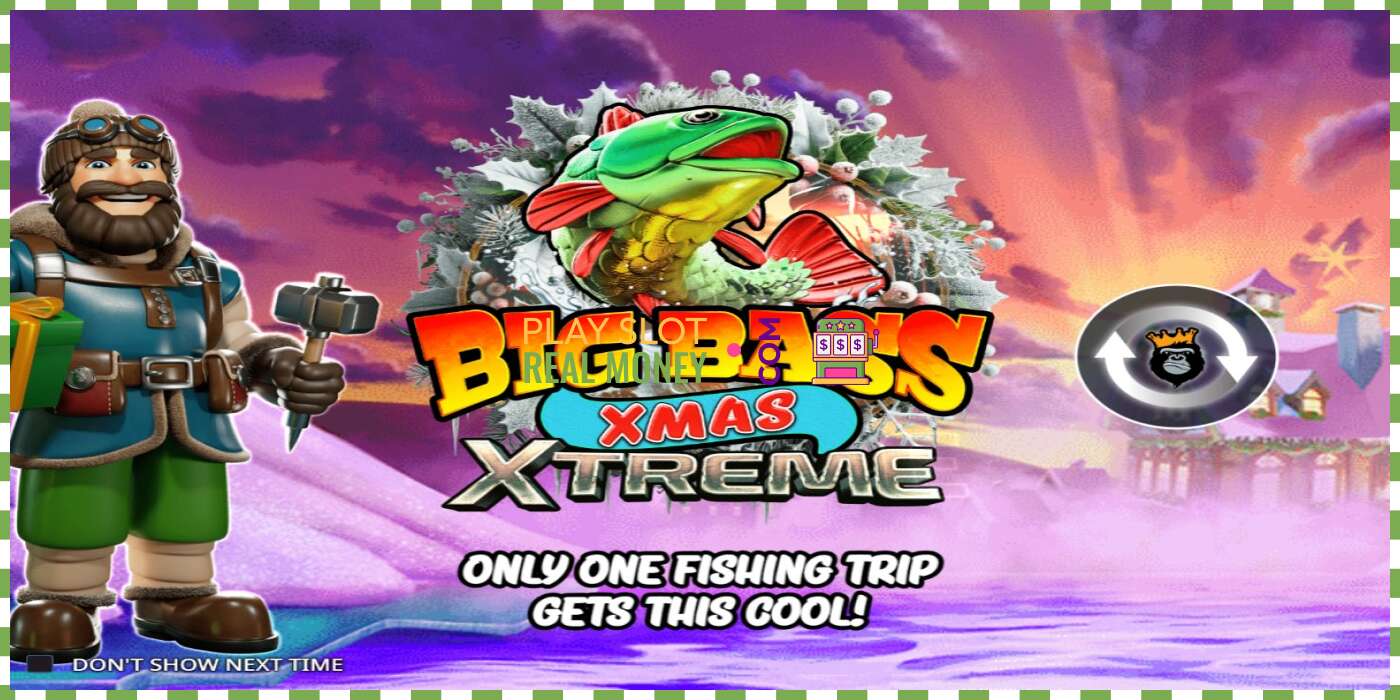 Fente Big Bass Xmas Xtreme pour de largent réel, photo - 1