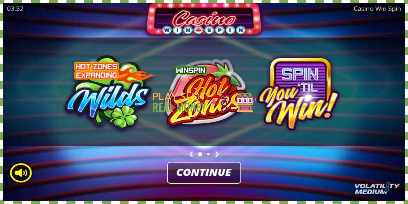 Слот Casino Win Spin на реальные деньги, картинка - 1