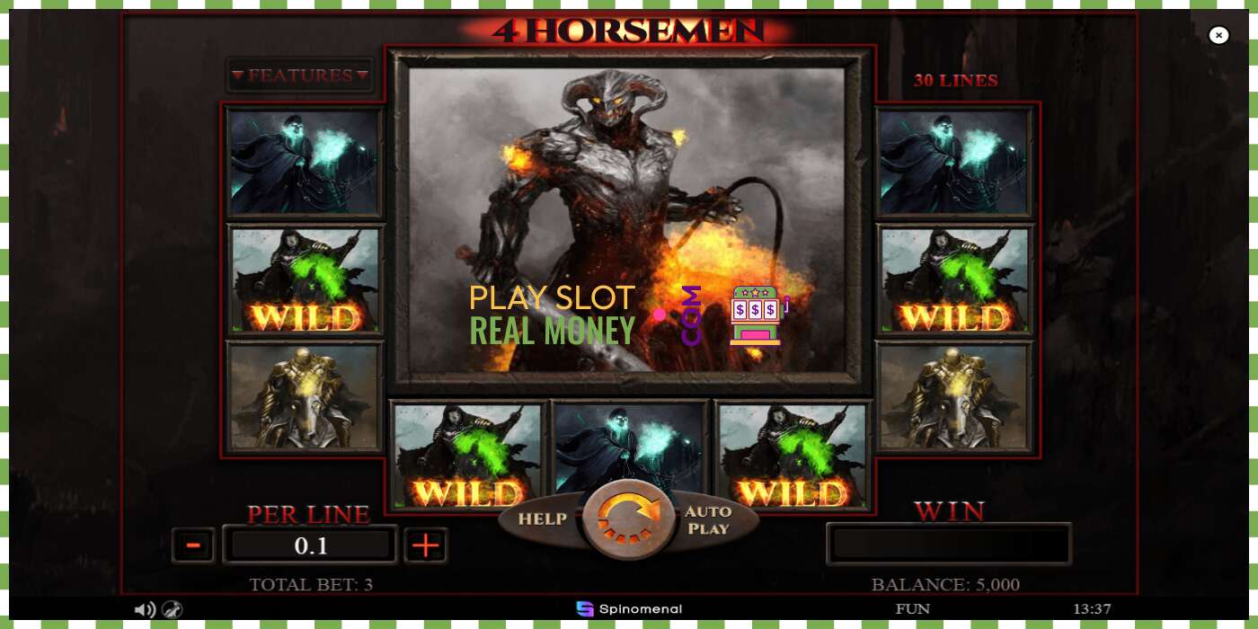 Slot 4 Horsemen oikealla rahalla, kuva - 2