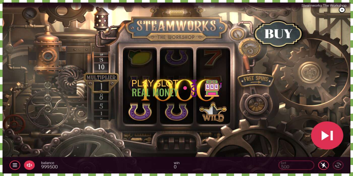 Слот Steamworks - The Workshop на реальные деньги, картинка - 3