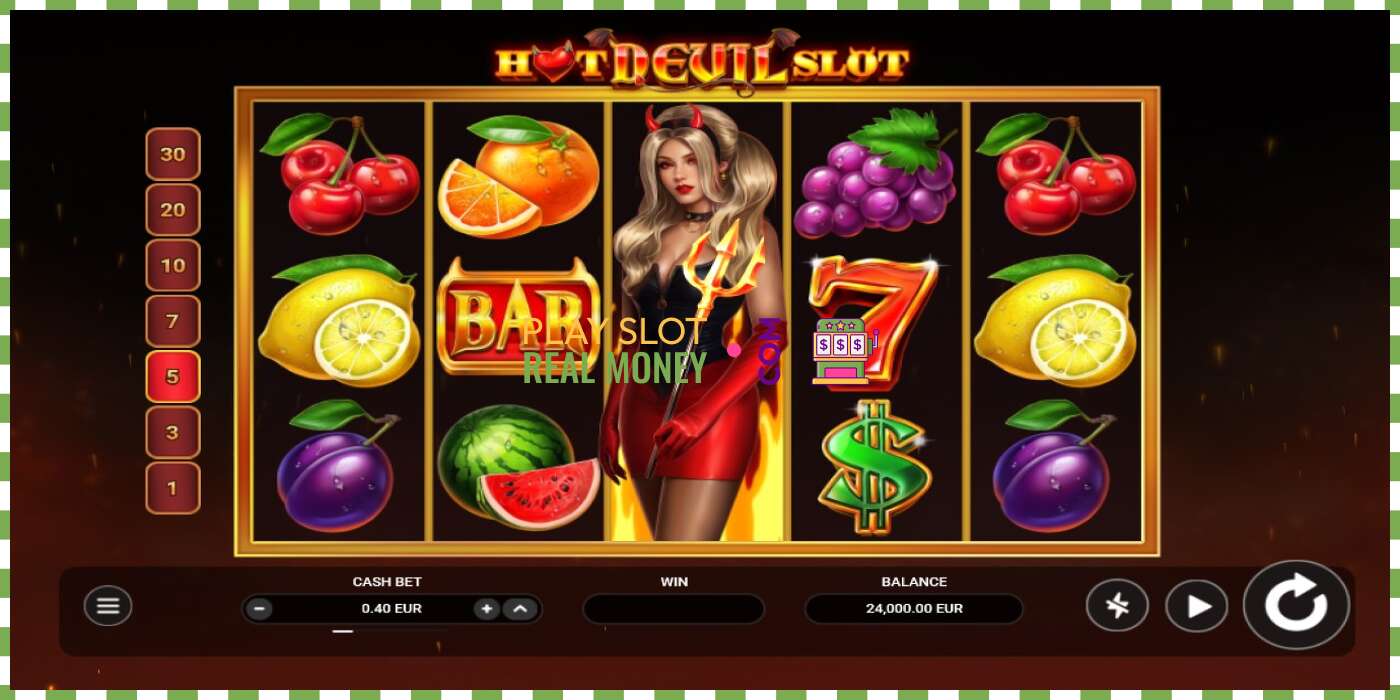 Слот Hot Devil Slot на реальные деньги, картинка - 1