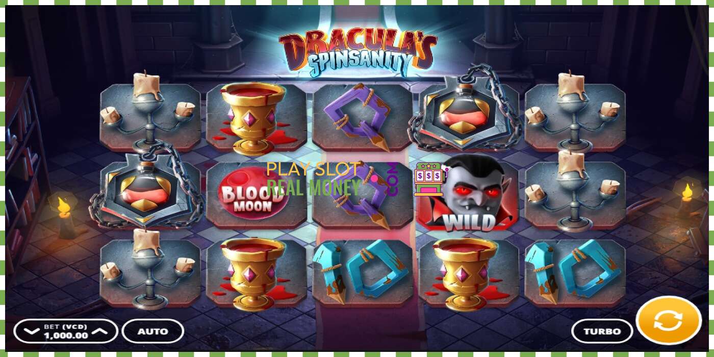 Слот Draculas Spinsanity на реальные деньги, картинка - 1