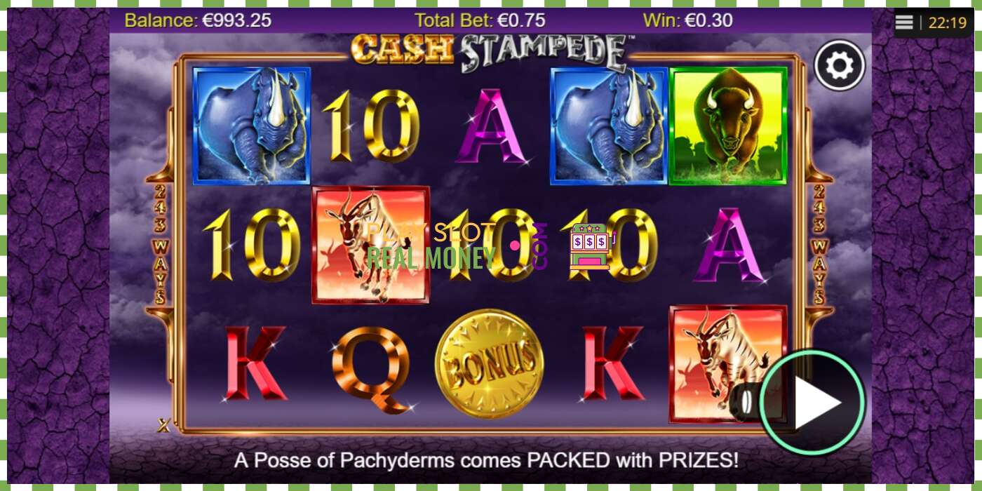 Слот Cash Stampede на реальные деньги, картинка - 3