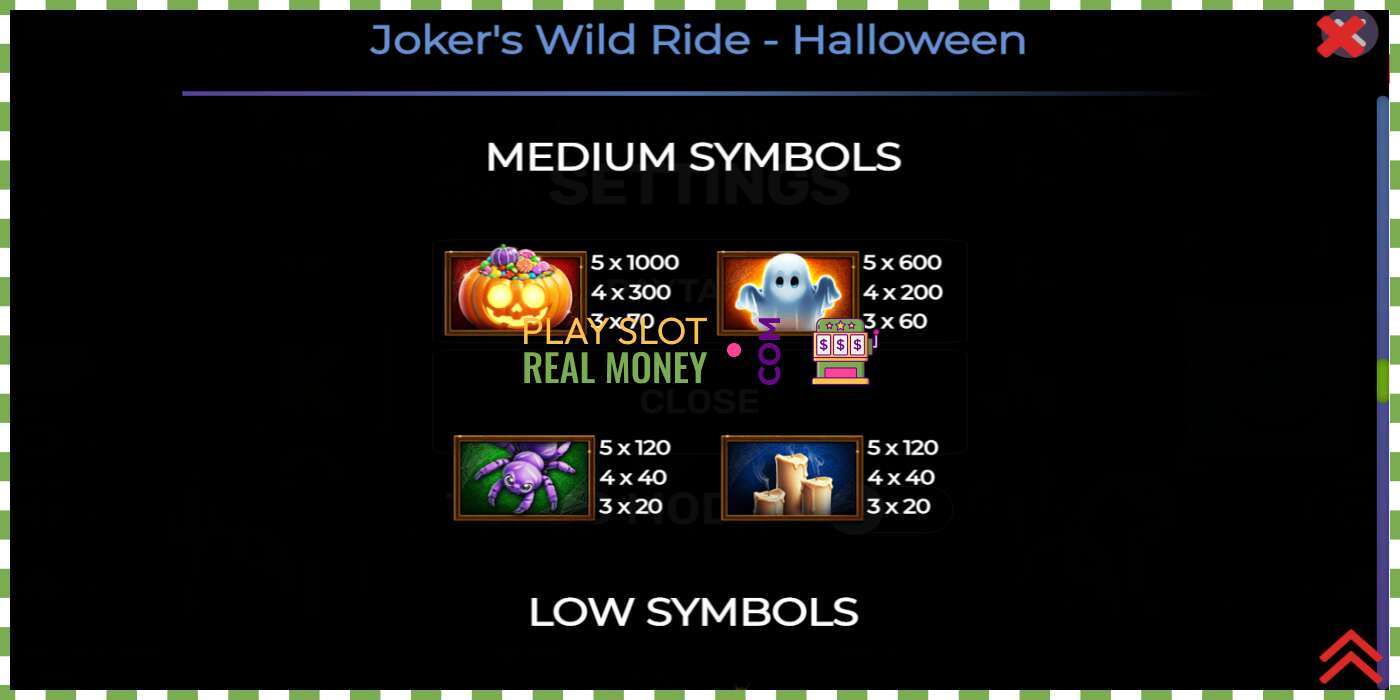 Слот Jokers Wild Ride Halloween на реальные деньги, картинка - 5