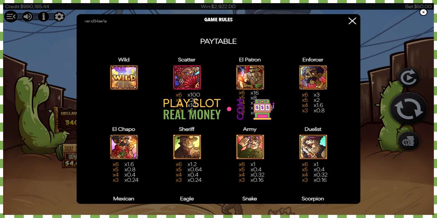 Slot Border Mayhem haqiqiy pul uchun, rasm - 7