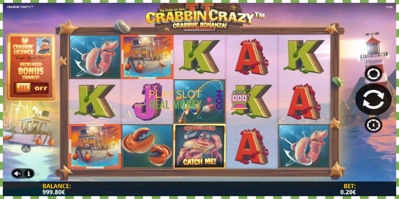 חָרִיץ Crabbin Crazy 2 עבור כסף אמיתי, תמונה - 2