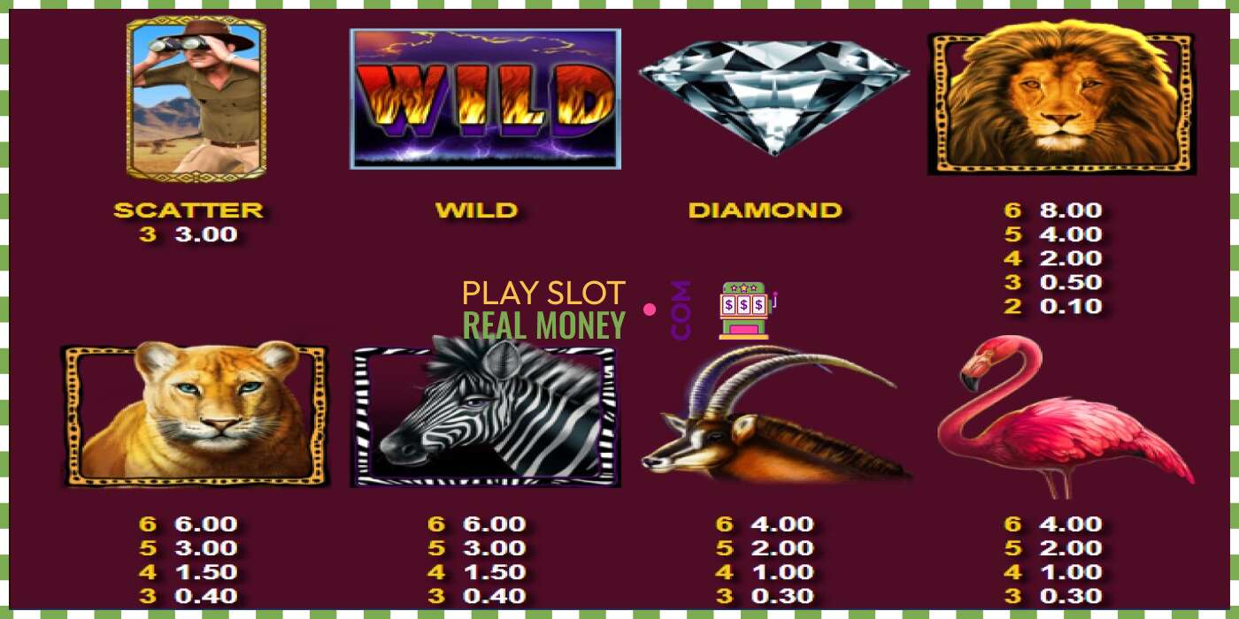 Slot Wild Lion with Reel Bingo for real money, picture - 4