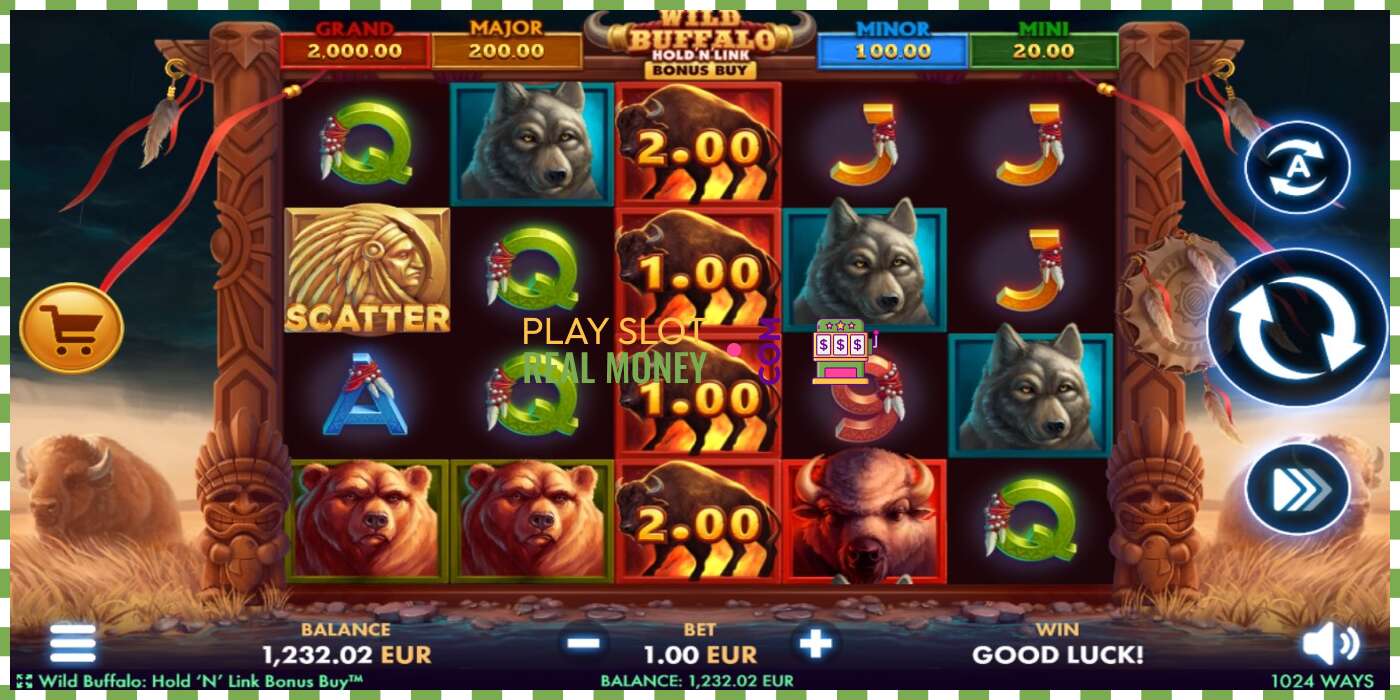 Слот Wild Buffalo Hold N Link Bonus Buy на реальные деньги, картинка - 2