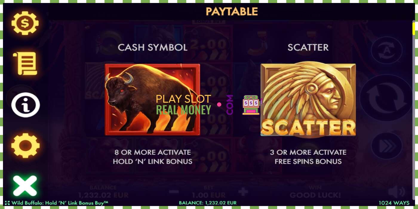 Слот Wild Buffalo Hold N Link Bonus Buy на реальные деньги, картинка - 4