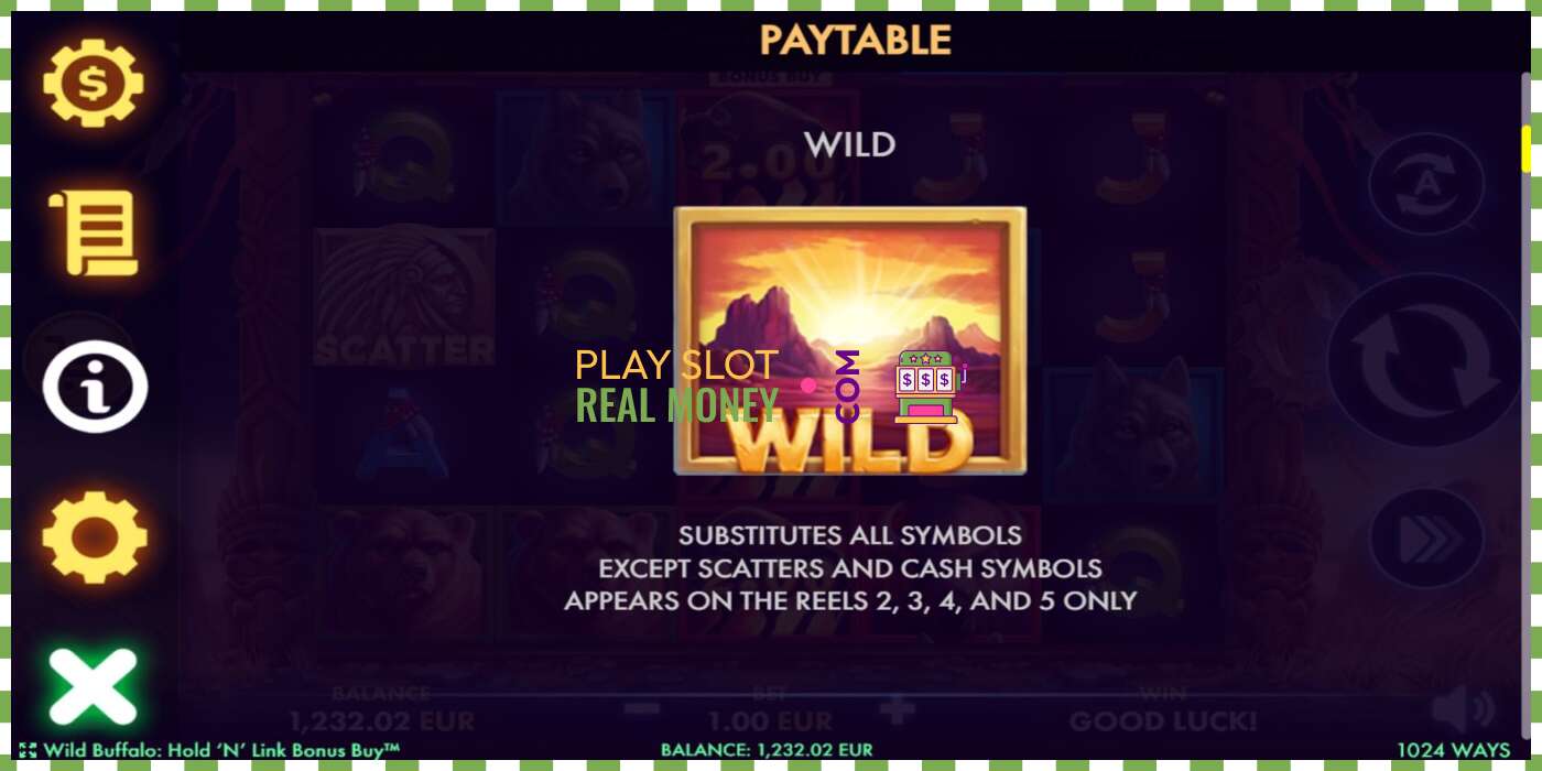 Слот Wild Buffalo Hold N Link Bonus Buy на реальные деньги, картинка - 5