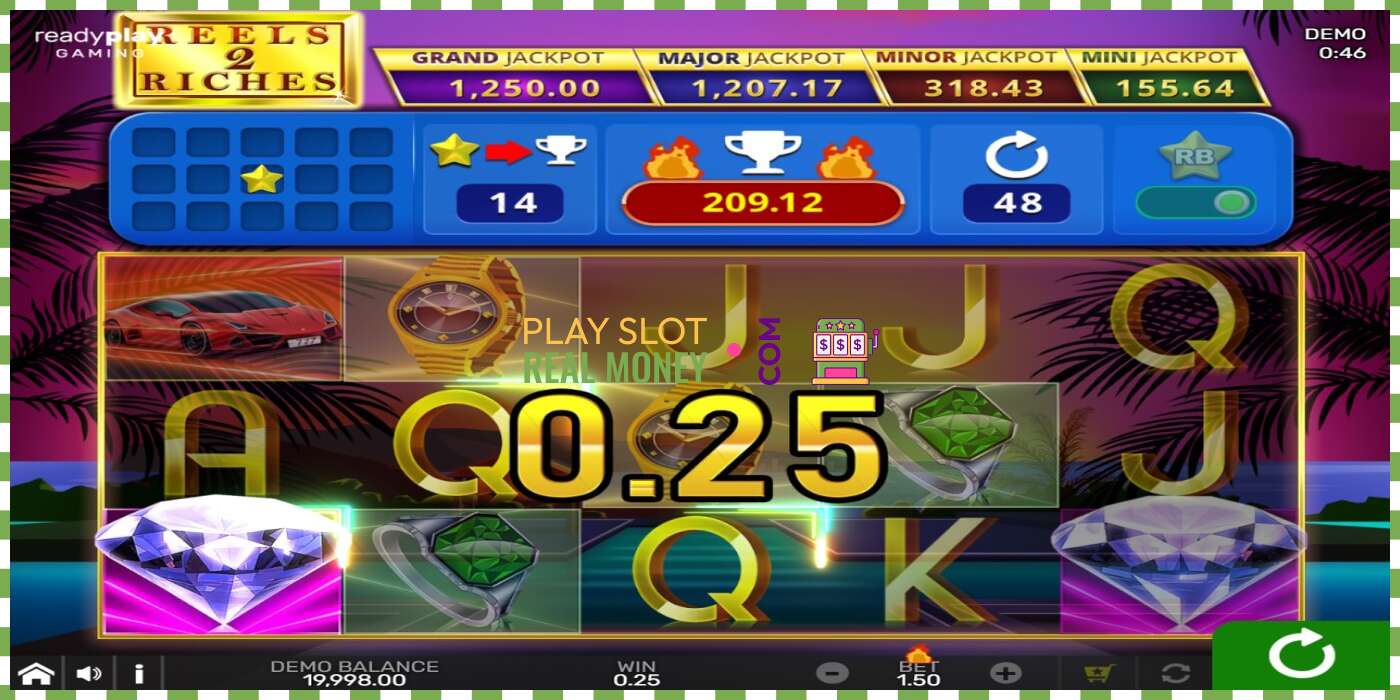 Slot Reels 2 Riches with Reel Bingo por diñeiro real, imaxe - 2