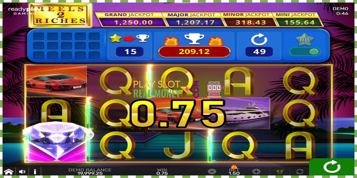 Slot Reels 2 Riches with Reel Bingo por diñeiro real, imaxe - 3