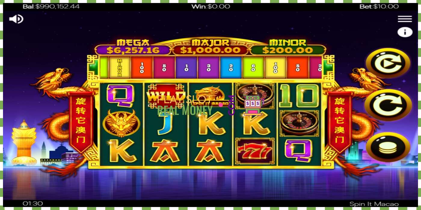 Слот Spin It Macao на реальные деньги, картинка - 2