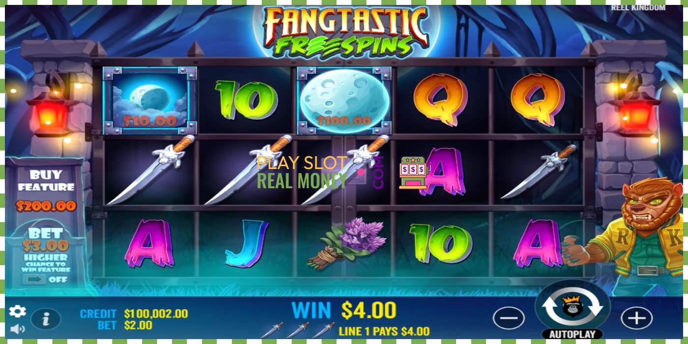 Slot Fangtastic Freespins haqiqiy pul uchun, rasm - 3