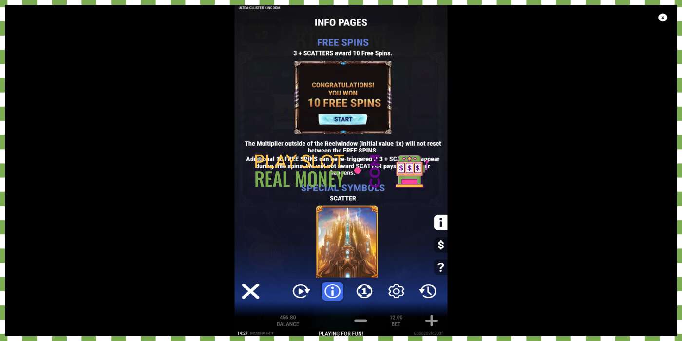 Слот Ultra Cluster Kingdom на реальные деньги, картинка - 5