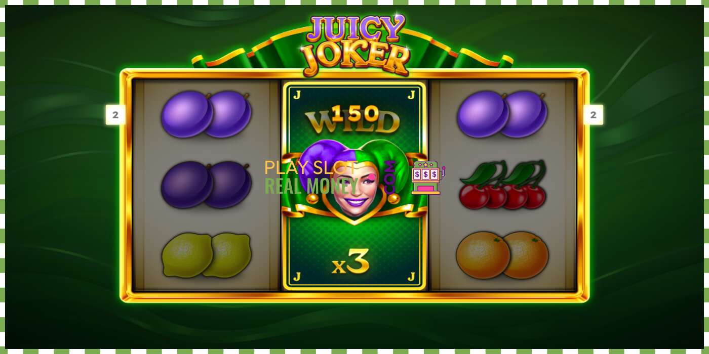 Slot Juicy Joker oikealla rahalla, kuva - 4