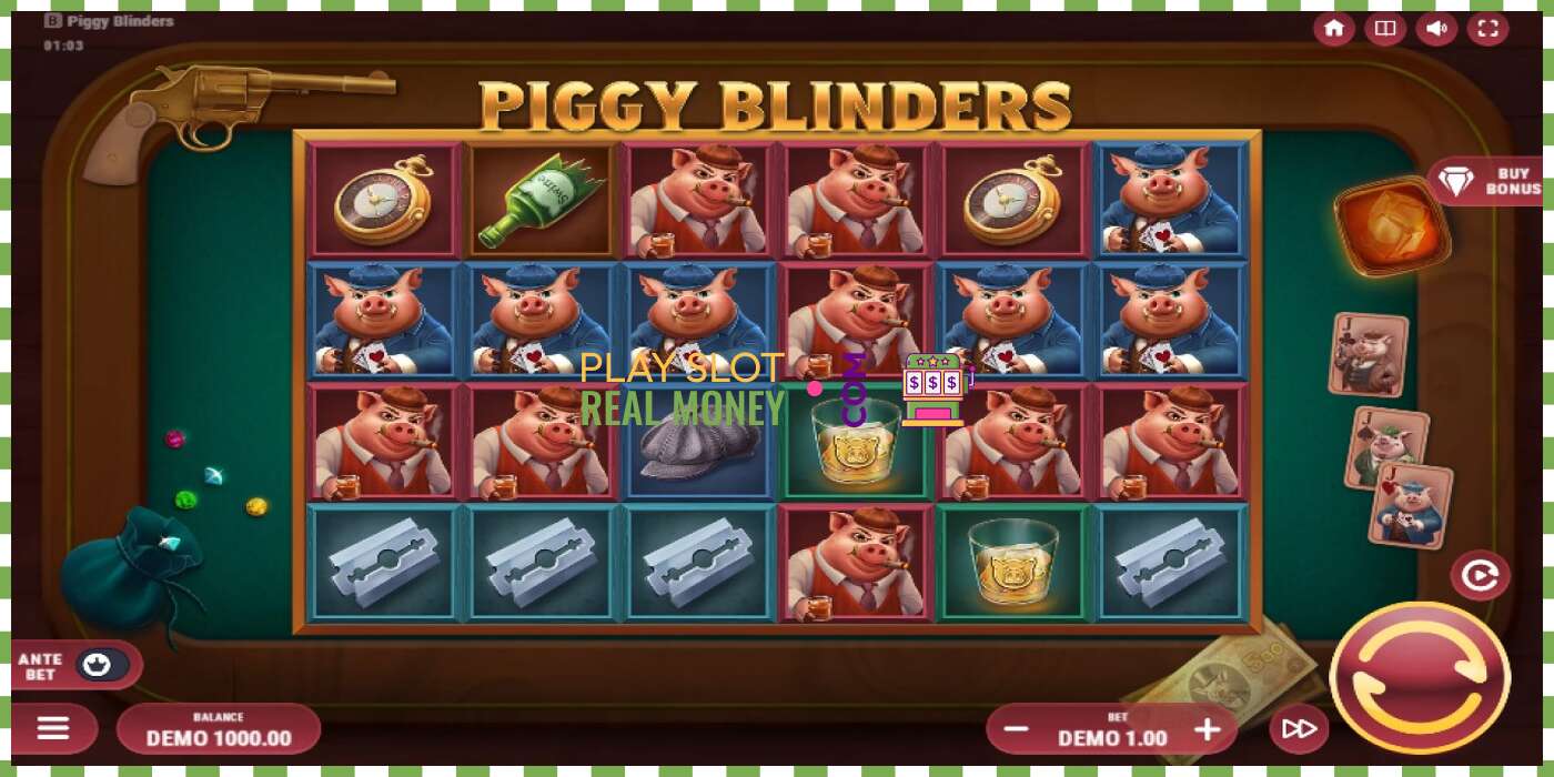 Слот Piggy Blinders на реальные деньги, картинка - 1