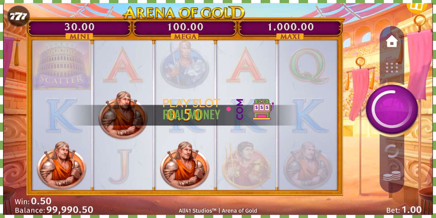 Slot Arena of Gold haqiqiy pul uchun, rasm - 2