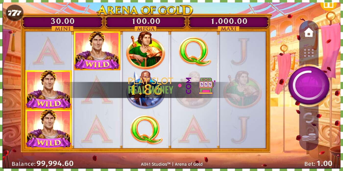 Slot Arena of Gold haqiqiy pul uchun, rasm - 5