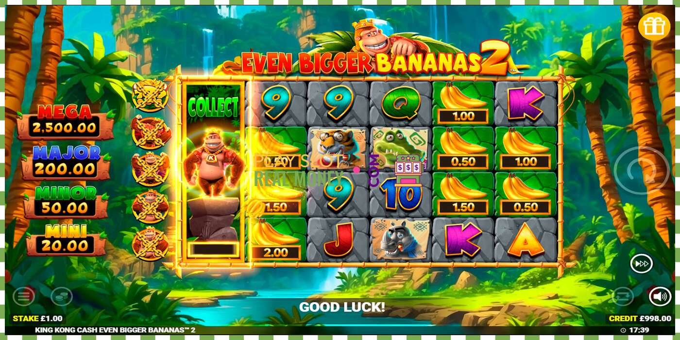 Слот King Kong Cash Even Bigger Bananas 2 на реальные деньги, картинка - 2