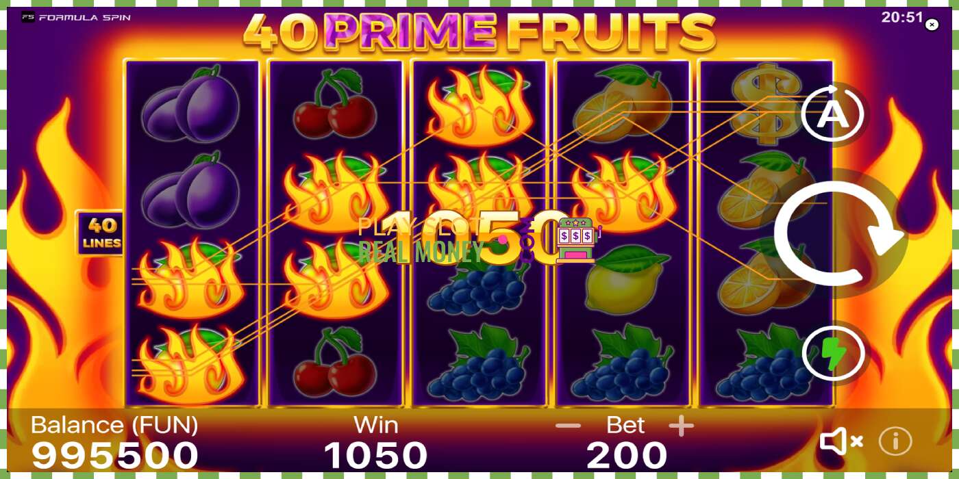 Слот 40 Prime Fruits на реальные деньги, картинка - 4