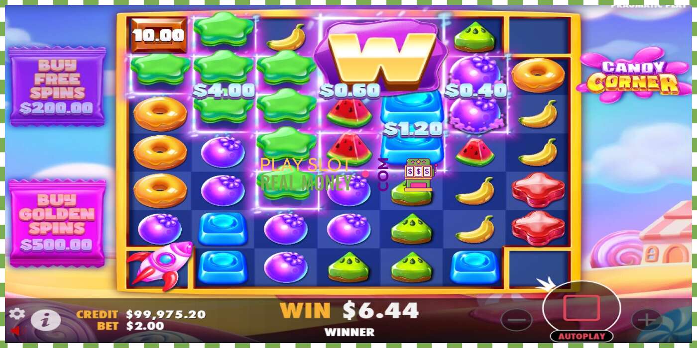 Slot Candy Corner za skutočné peniaze, obrázok - 3