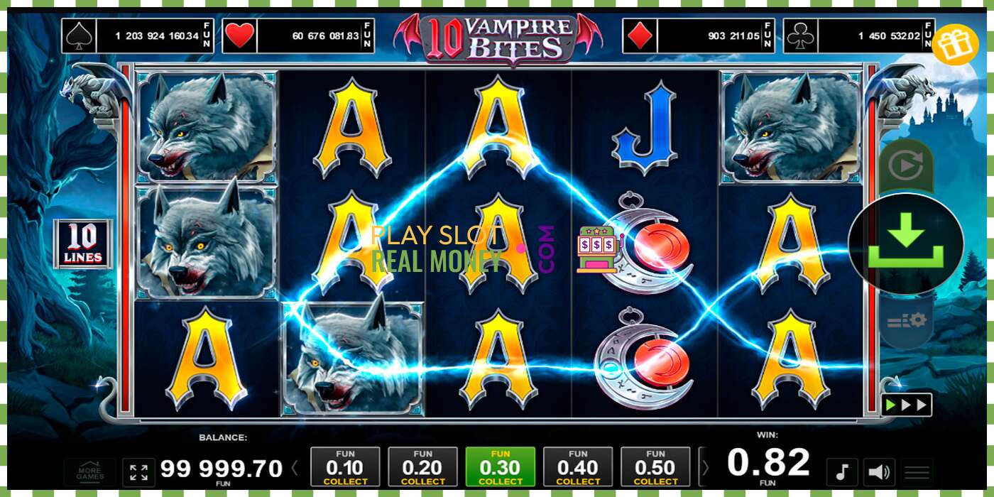 Slot 10 Vampire Bites za skutočné peniaze, obrázok - 5