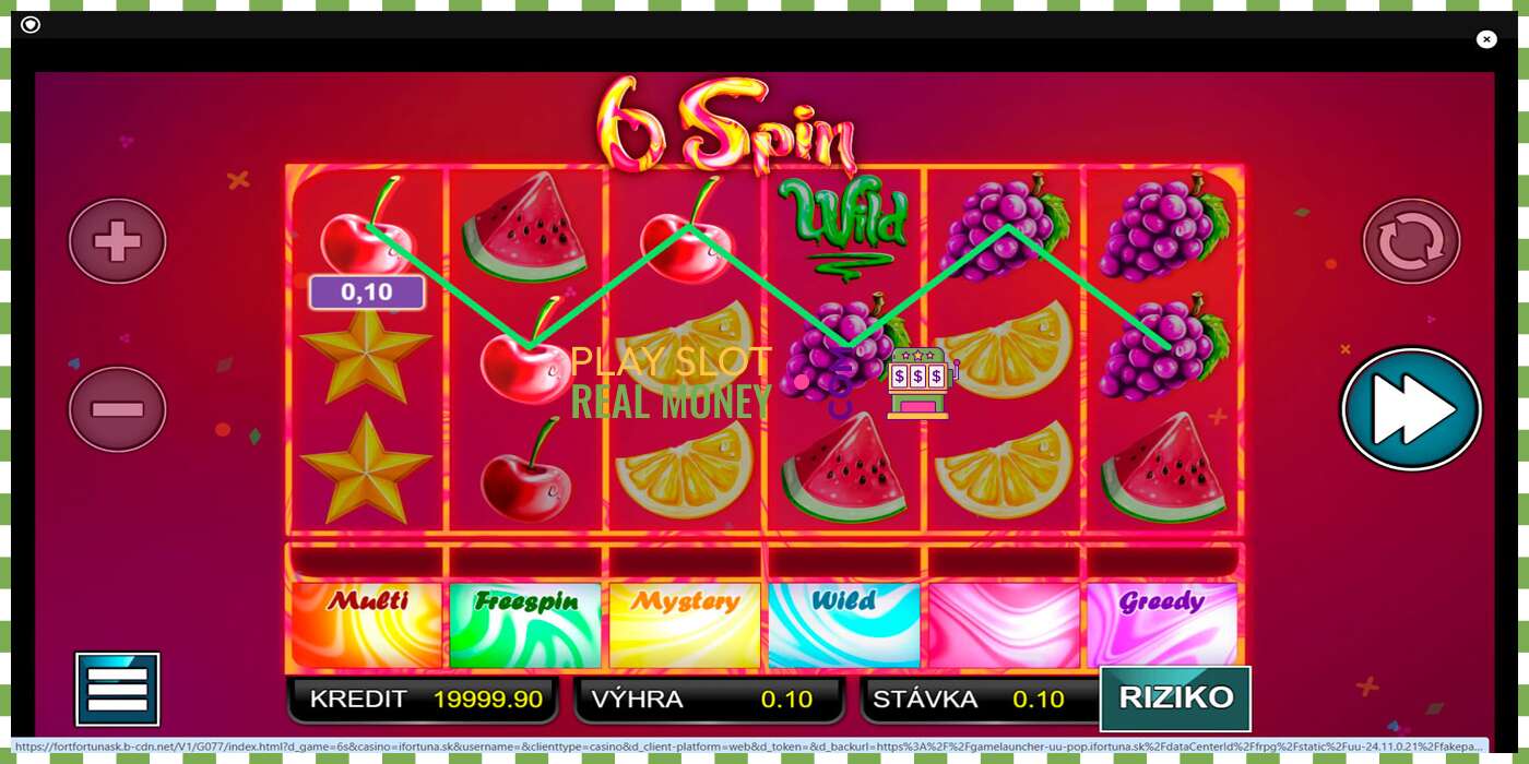 Слот 6 Spin на реальные деньги, картинка - 2