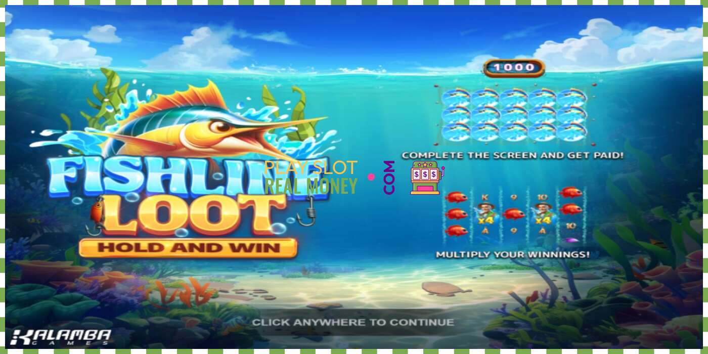 Слот Fishline Loot Hold and Win на реальные деньги, картинка - 1