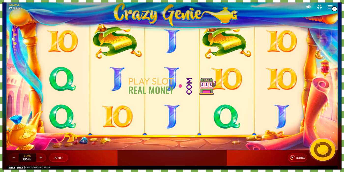 Slot Crazy Genie por dinheiro real, foto - 1