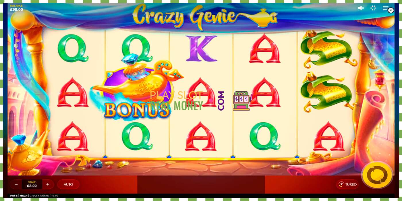 Slot Crazy Genie por dinheiro real, foto - 2