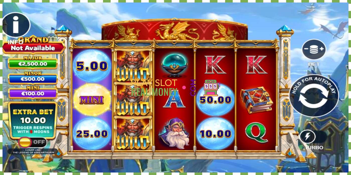 Slot Lunar Link: The Legend of King Arthur for real money, picture - 1