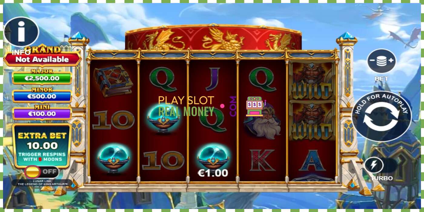 Slot Lunar Link: The Legend of King Arthur for real money, picture - 3