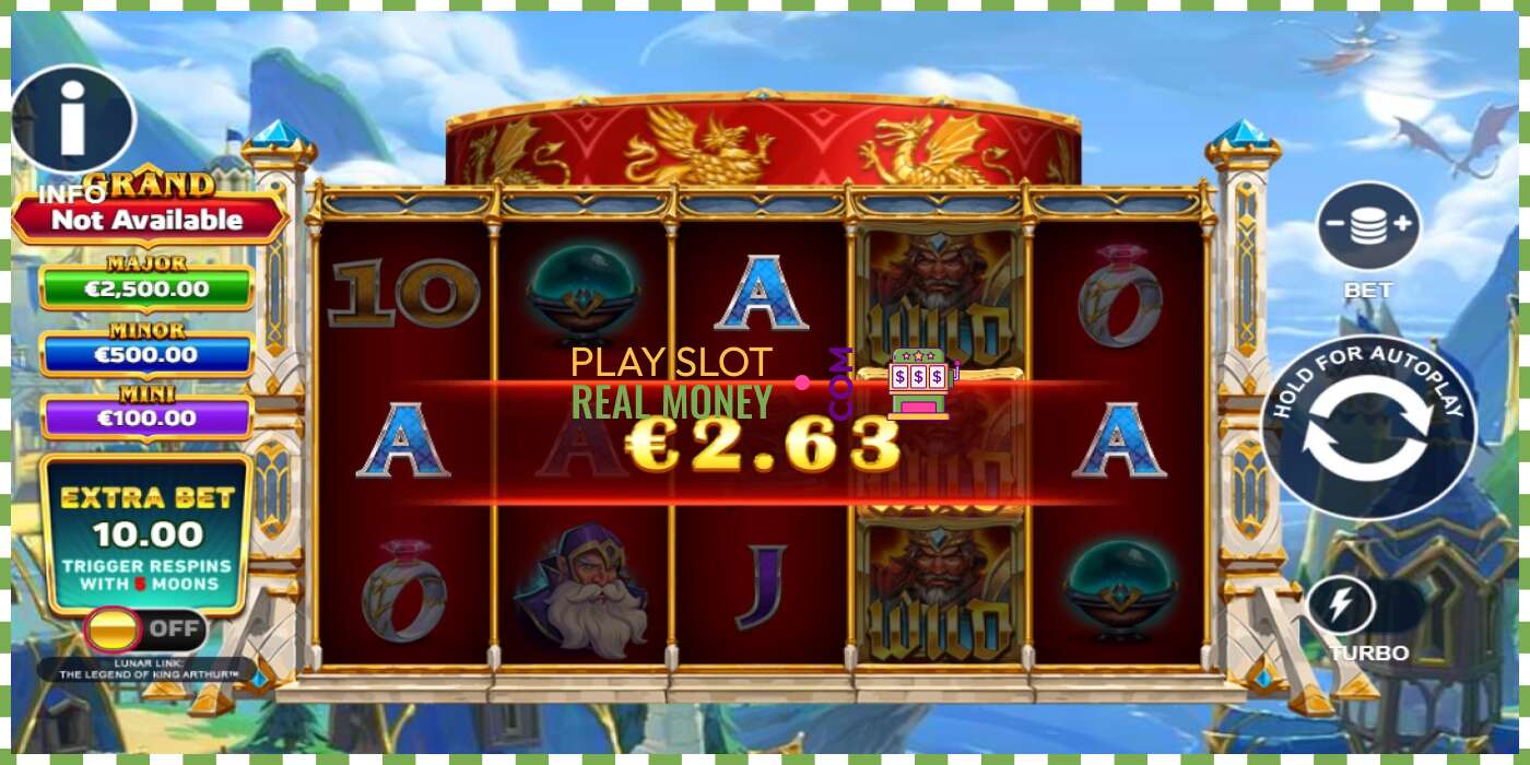 Slot Lunar Link: The Legend of King Arthur for real money, picture - 4