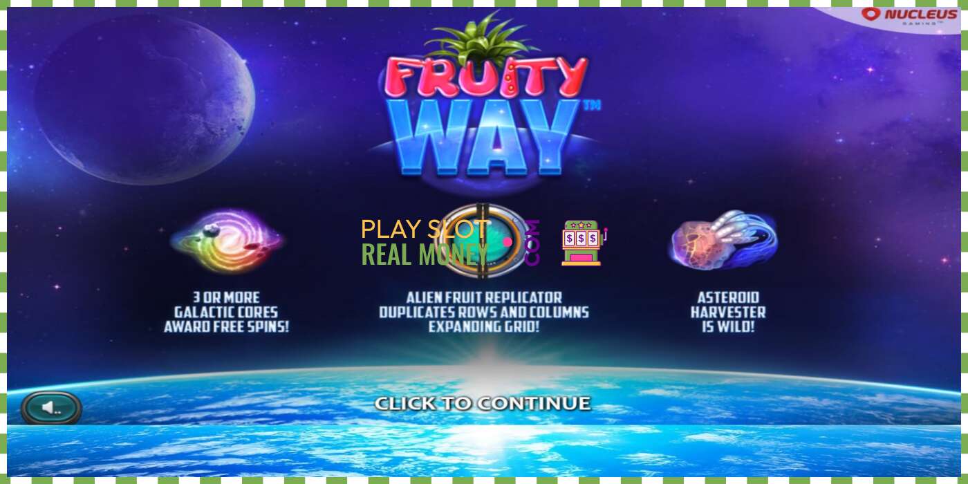 Slot Fruity Way oikealla rahalla, kuva - 1