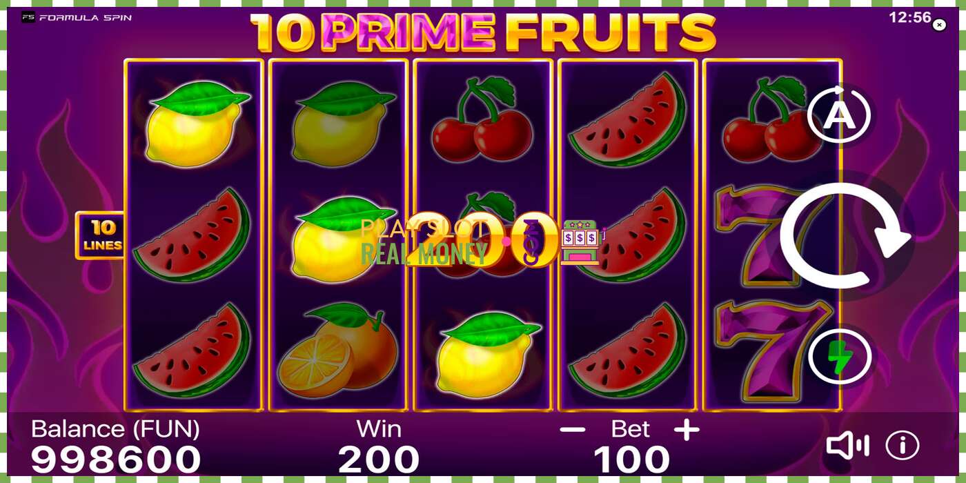 Slot 10 Prime Fruits oikealla rahalla, kuva - 3