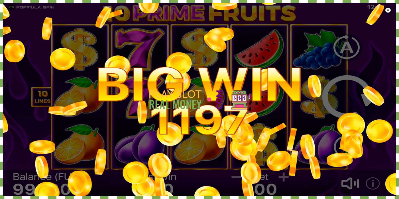 Slot 10 Prime Fruits oikealla rahalla, kuva - 5