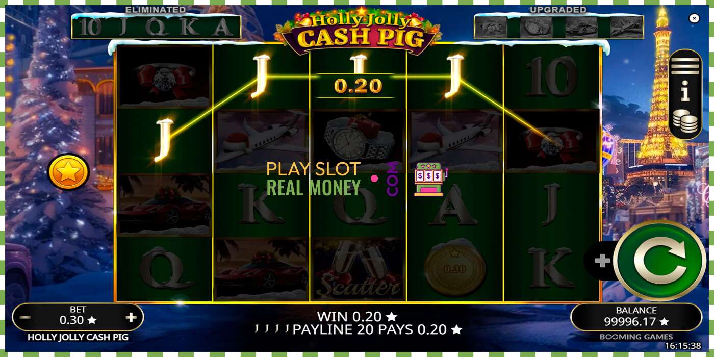 Slot Holly Jolly Cash Pig por dinheiro real, foto - 5