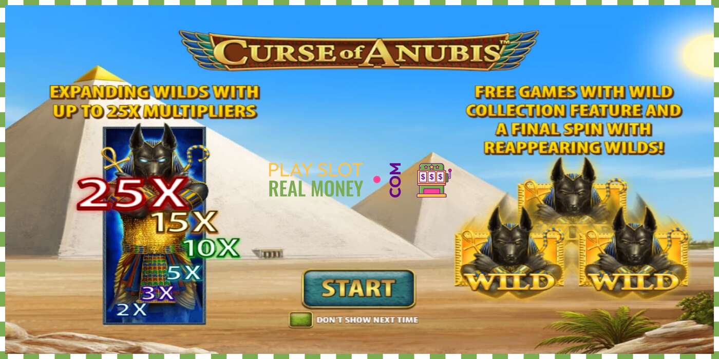 Слот Curse of Anubis на реальные деньги, картинка - 1