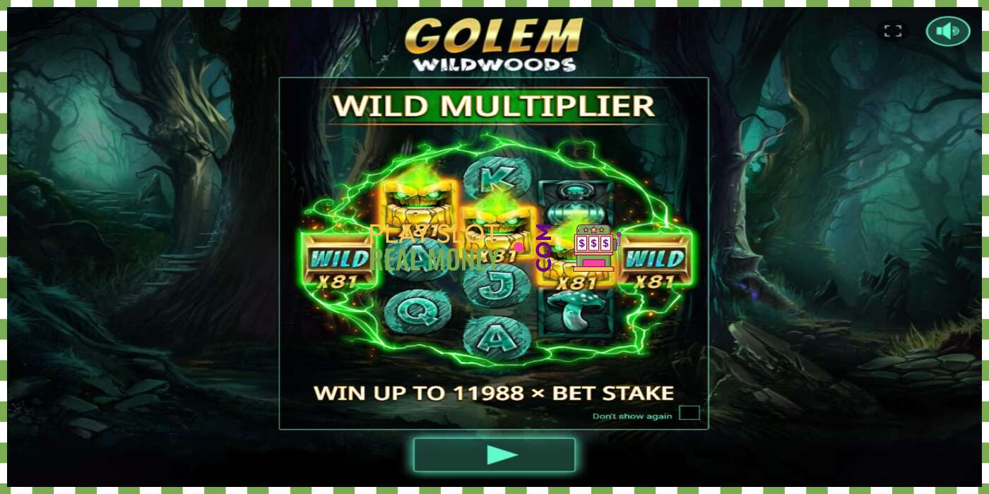 Слот Golem Wildwoods на реальные деньги, картинка - 1