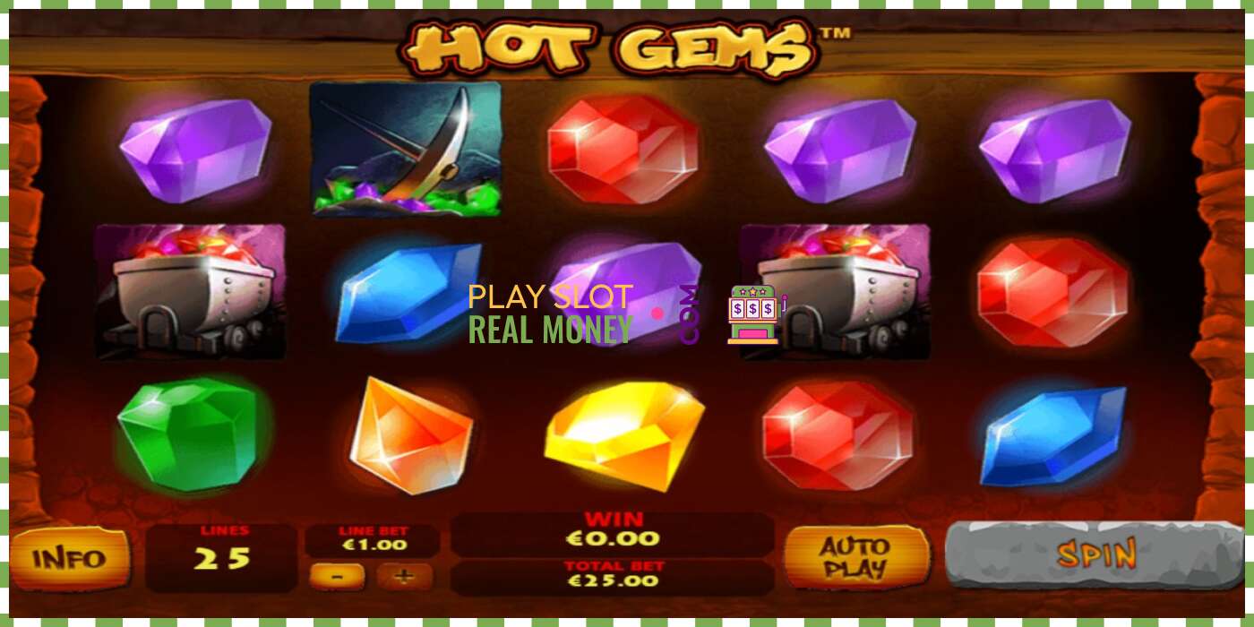 Слот Hot Gems на реальные деньги, картинка - 1