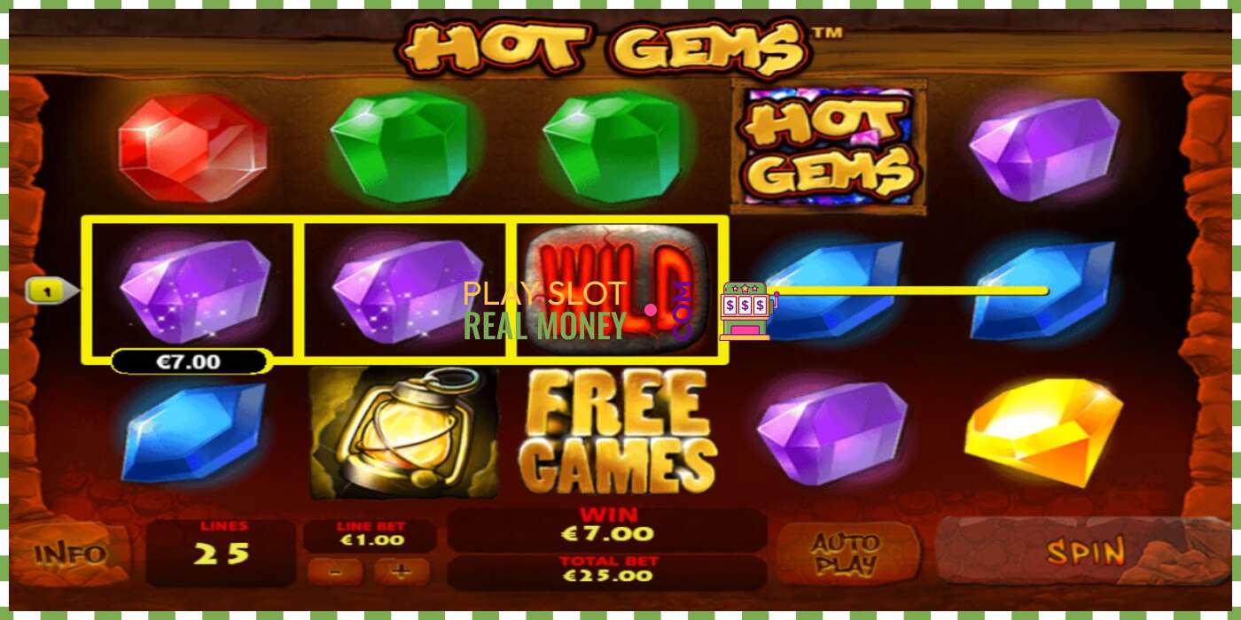 Слот Hot Gems на реальные деньги, картинка - 2